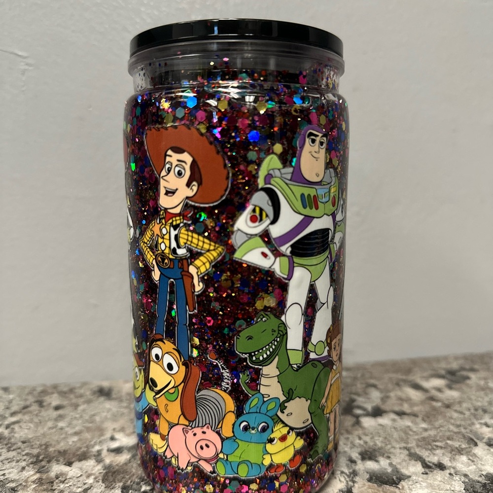 Toy Story 16 oz plastic snow globe cup